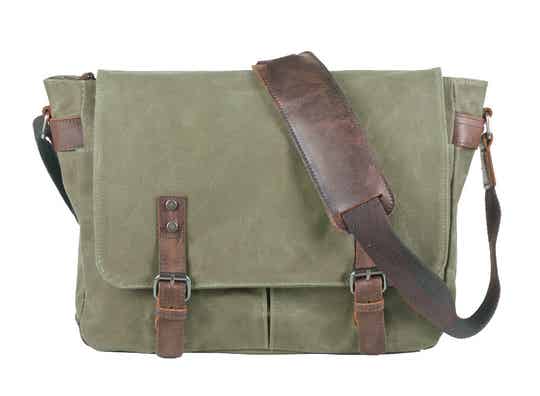 JAPOON MESSENGER BAG SCIPPIS Olijf