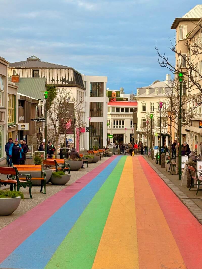 Skólavörðustígur Rainbow Street 1