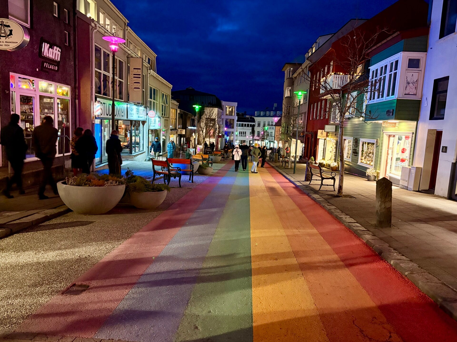 Skólavörðustígur Rainbow Street 3