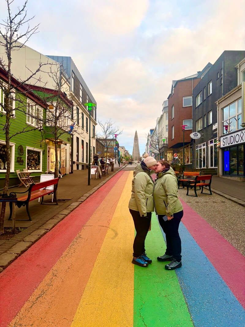 Skólavörðustígur Rainbow Street 2