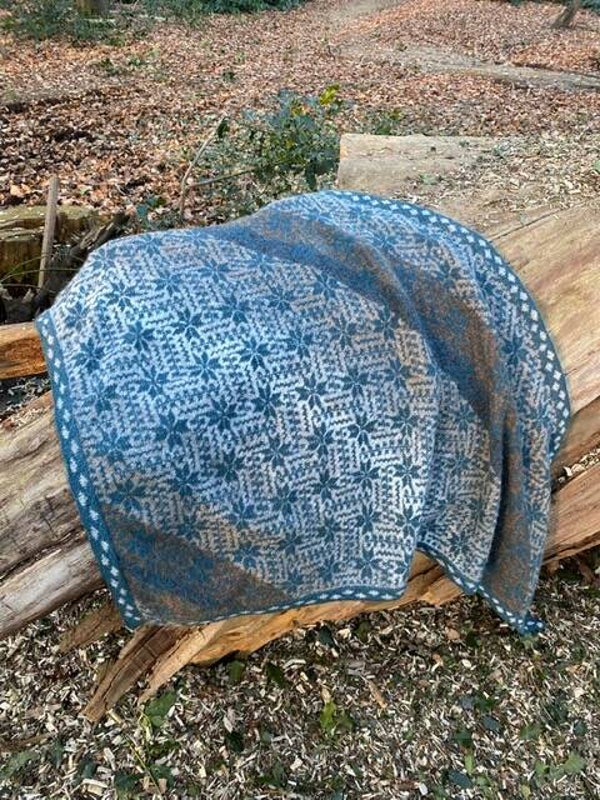 Omslagdoek met sterren