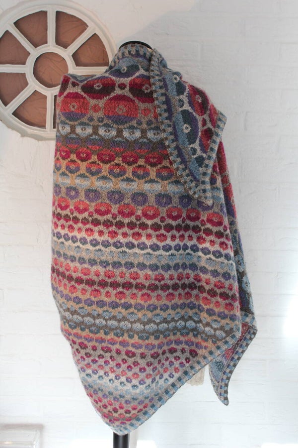 Omslagdoek met cirkels