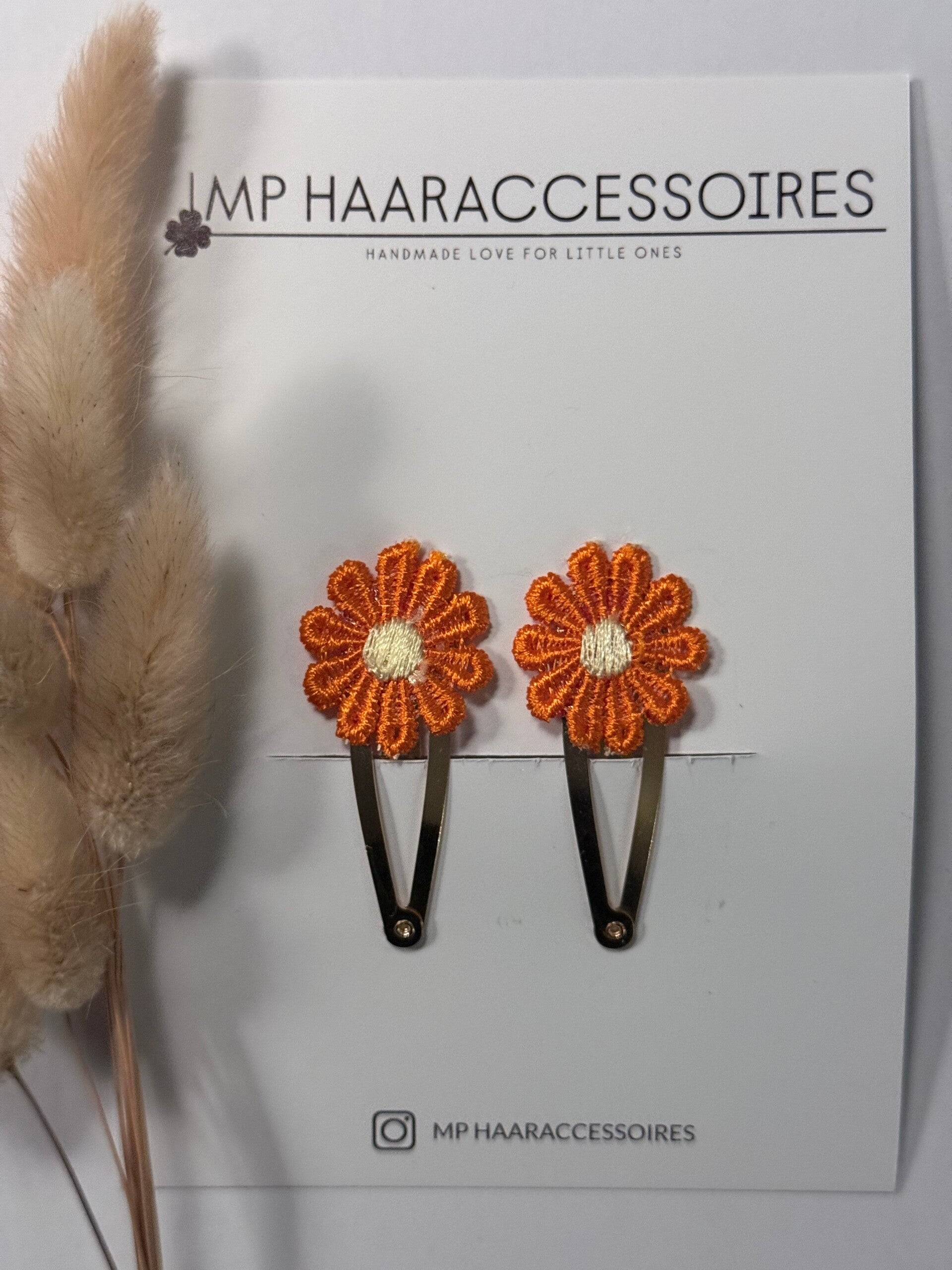 Bloem oranje