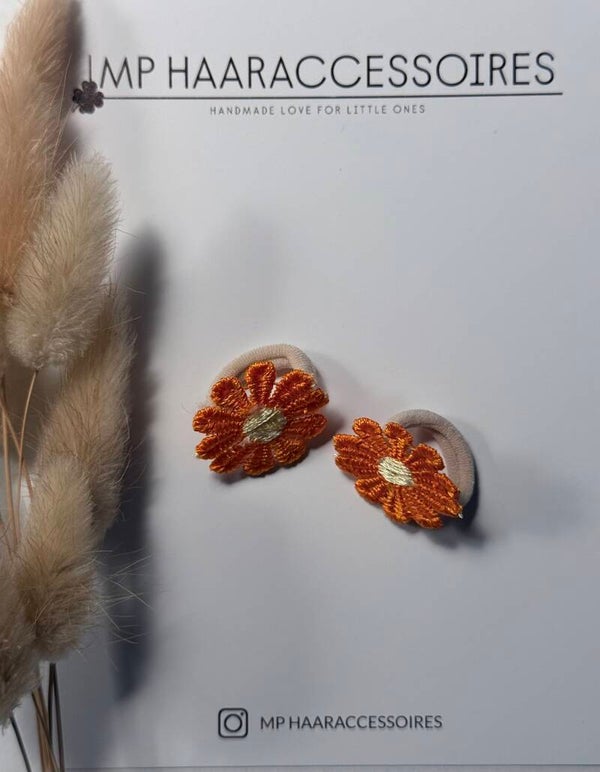 Elastiekjes bloem: Oranje