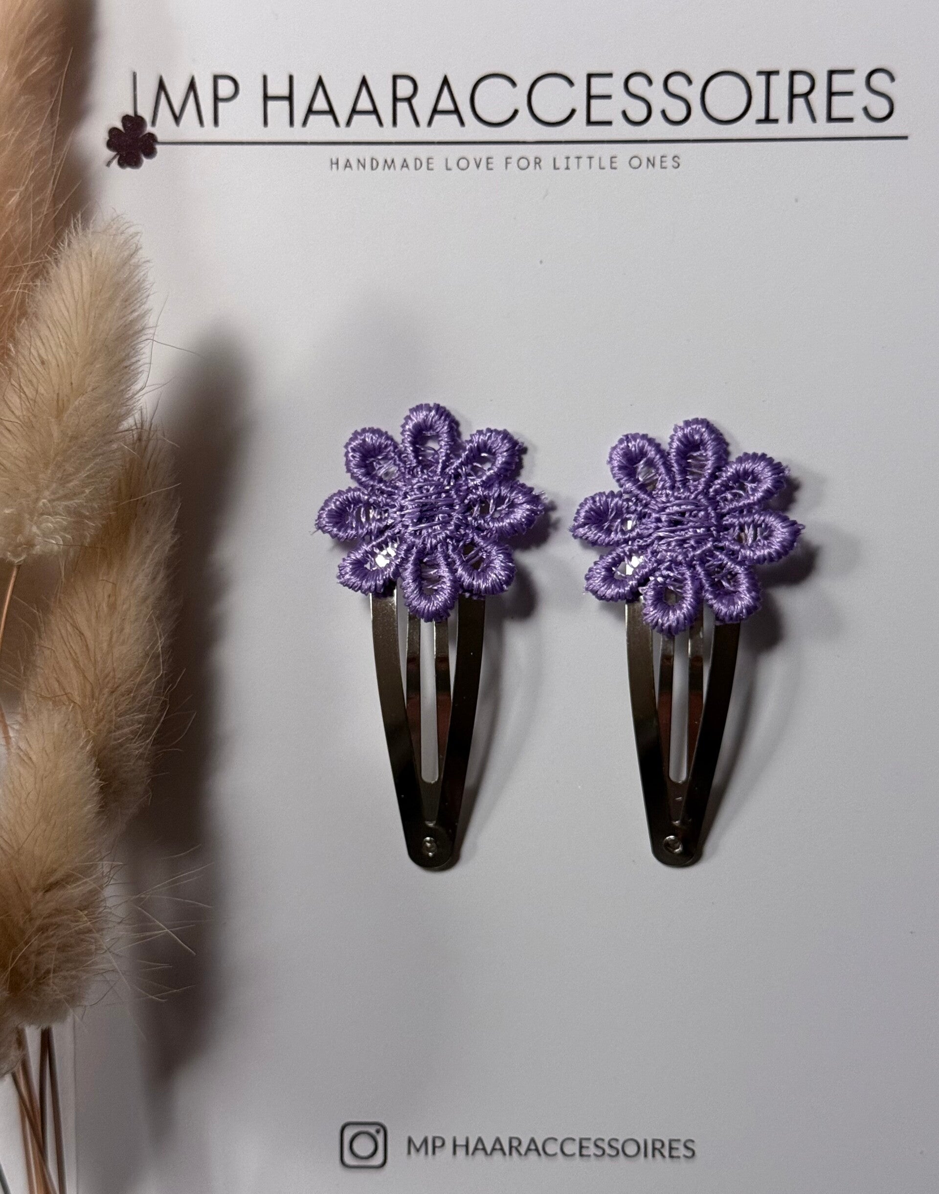 Haarspeldje: Purple