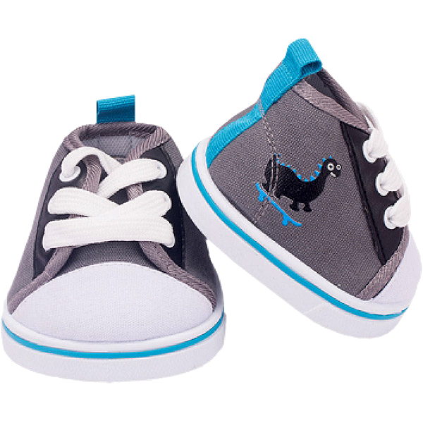 Grijze dino sneakers