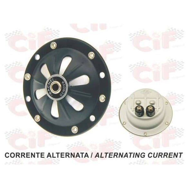 CLACSON NERO 6V CORRENTE ALTERNATA