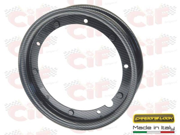 cerchio IN LAMIERA EFFETTO CARBONIO