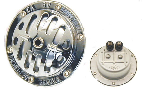 clacson cromato 6V corrente alternata