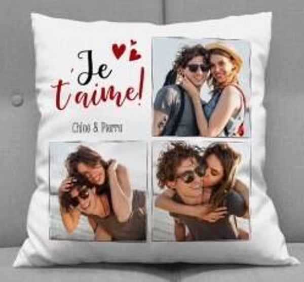 Coussin personnalisé