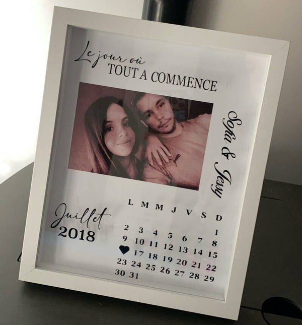 Cadre photo couple