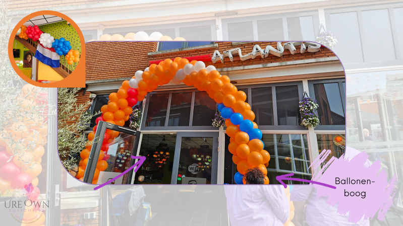 Bedrijfsdecoratie promotion koningsdag
