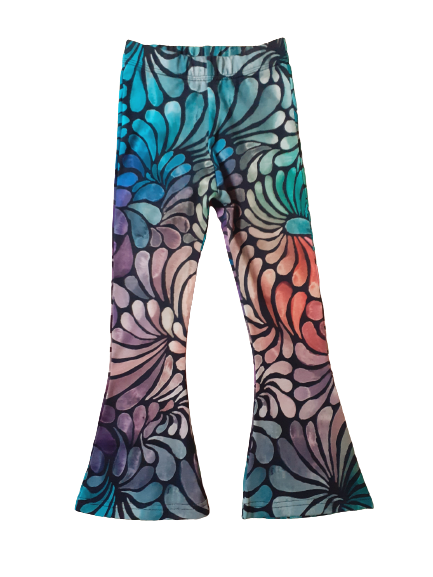 Flared legging Color Drops maat 110-116