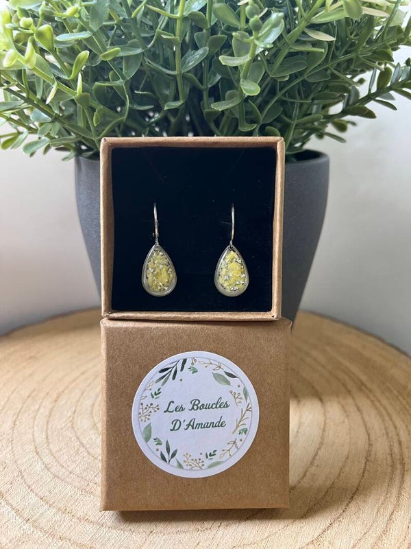 Boucles pétale de renoncule jaune