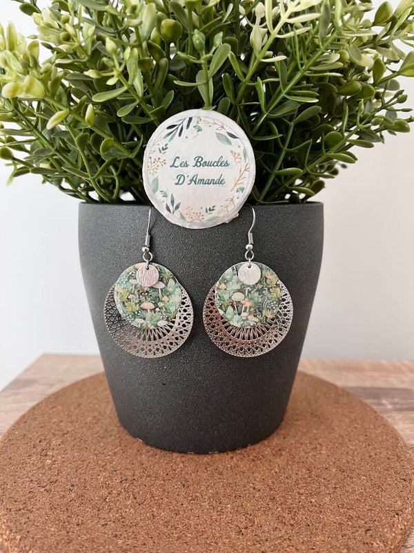 Boucles ballade en forêt argenté