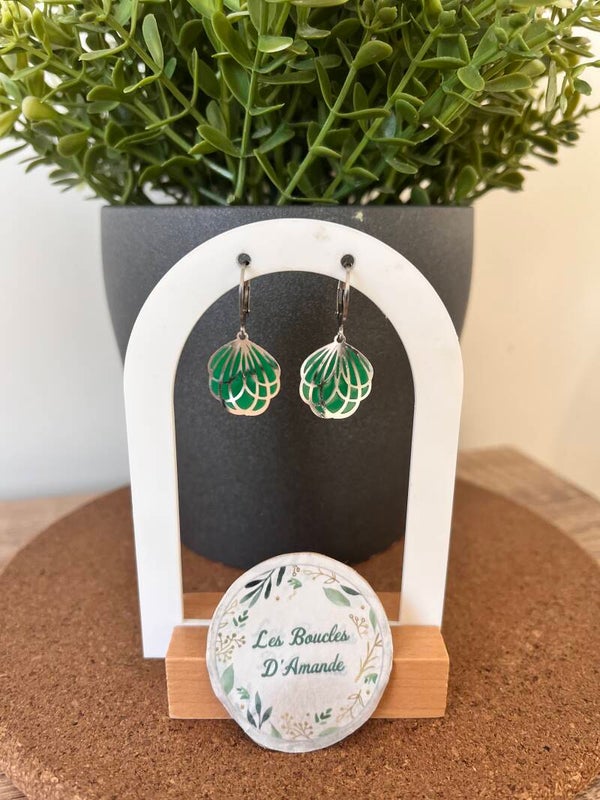 Petites boucles acier inoxydable - couleurs au choix