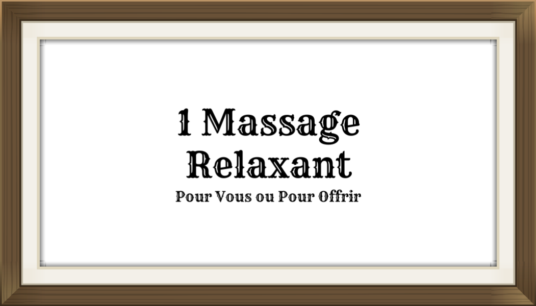 Massage relaxant