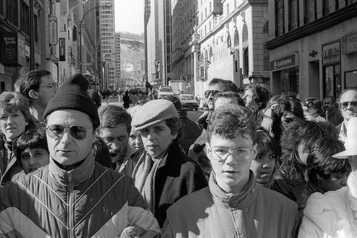 Black & white 35 mm negatives.