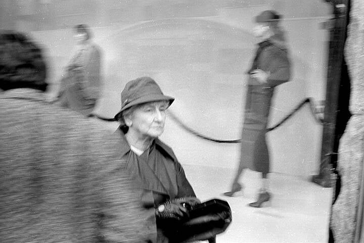 Black & white 35 mm negatives.