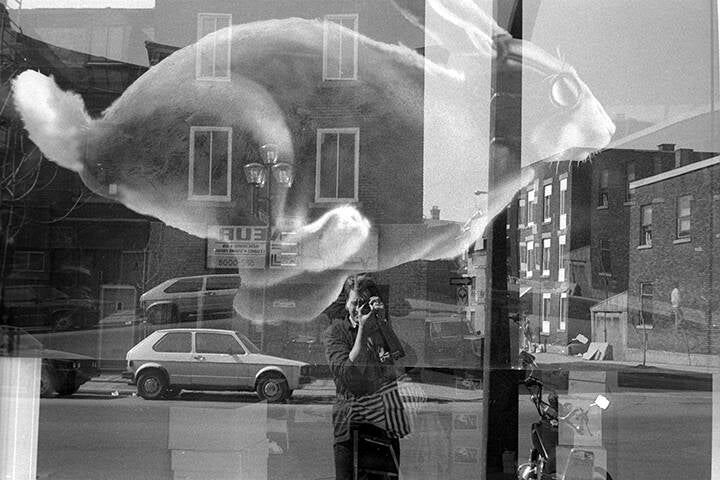 Black & white 35 mm negatives.