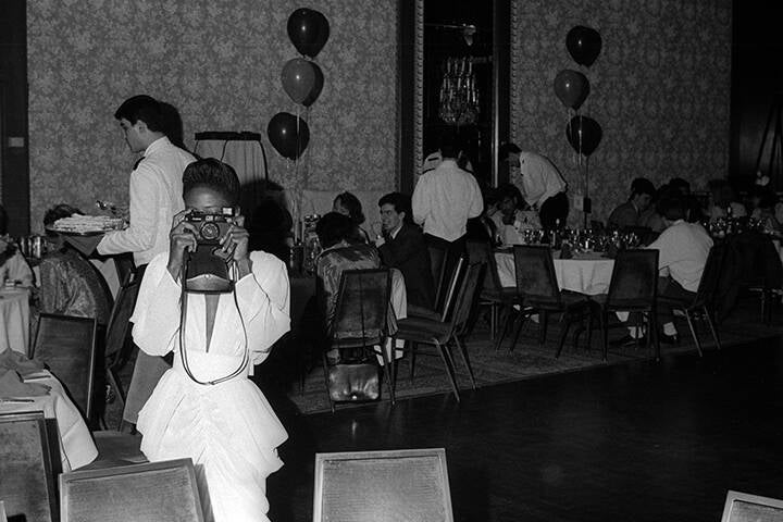 Black & white 35 mm negatives.