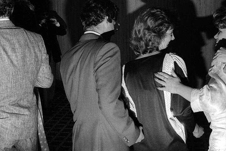 Black & white 35 mm negatives.