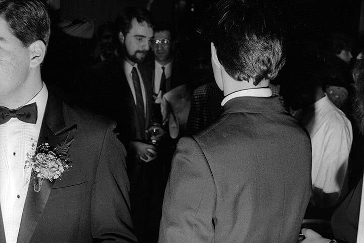 Black & white 35 mm negatives.