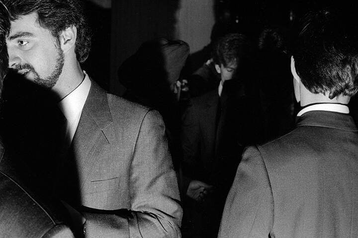 Black & white 35 mm negatives.