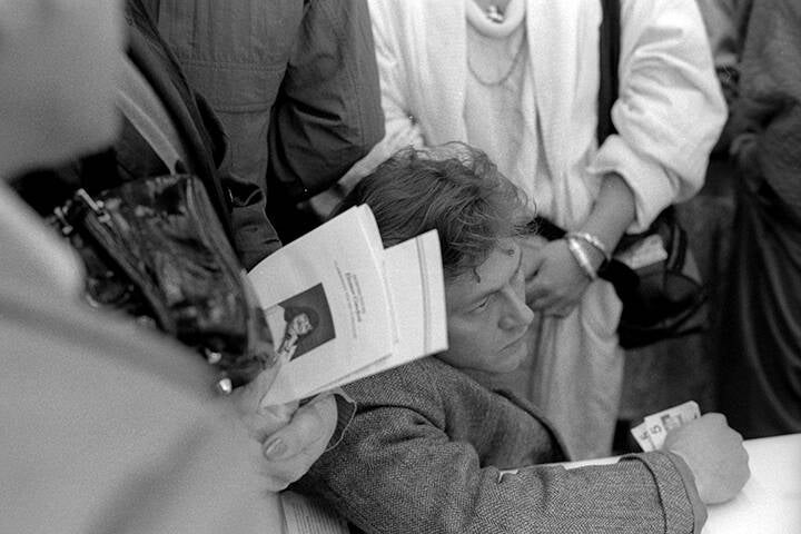 Black & white 35 mm negatives.