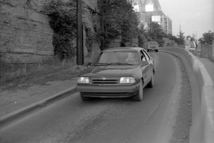 Black & white 35 mm negatives.