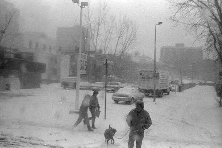 SEQUENCE FROM THE BUS 125 ONTARIO STREET, MONTREA, QUEBEC, CANADA.