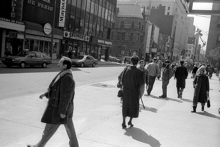 STE-CATHERINE ET MCGILL COLLEGE