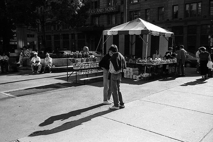 Black & white 35 mm negatives.