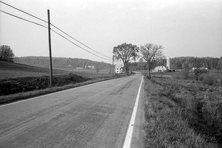 Black & white 35 mm negatives.