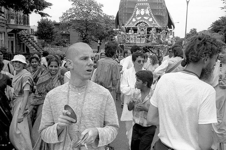 RATHA-YATRA / FESTIVAL DES CHARIOTS, BOUL. SAINT-JOSEPH OUEST, MONTRÉAL, QUÉBEC, CANADA.