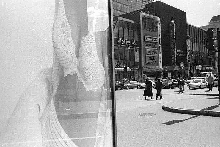 Black & white 35 mm negatives.