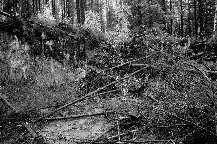 CLOVA, HAMEAU ISOLÉ DE LA HAUTE-MAURICIE AU QUÉBEC.