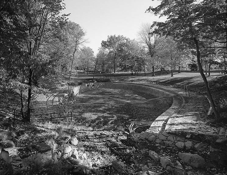 Black & white 4 X 5 negatives.