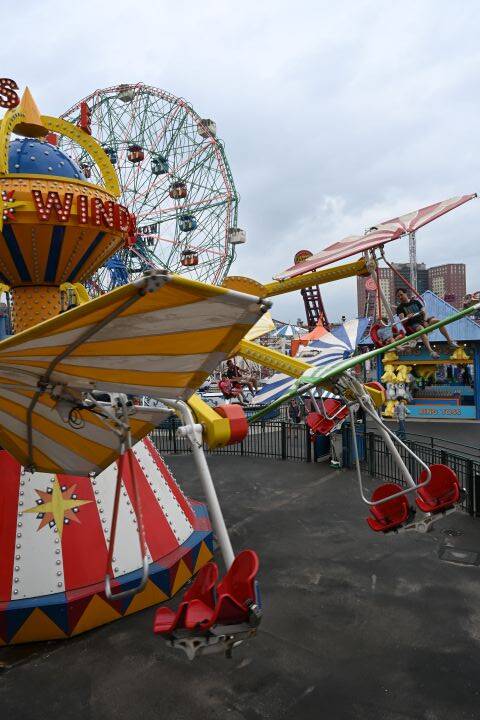 LABOR DAY WEEK-END, CONEY ISLAND.