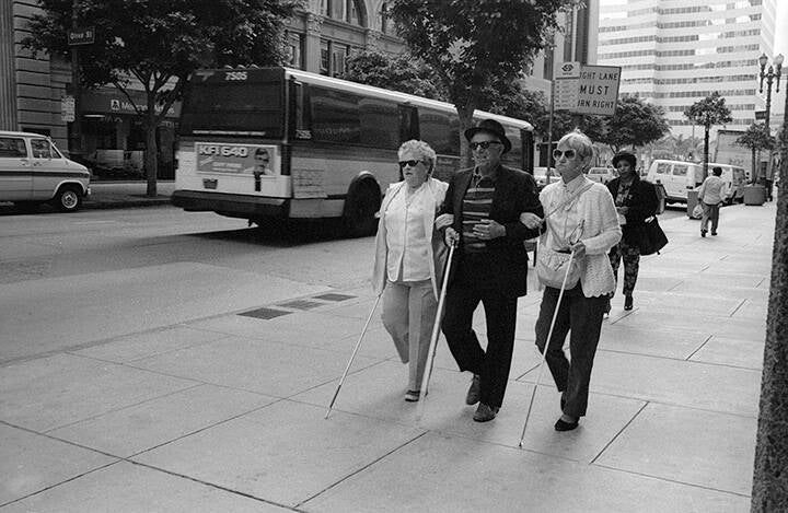 Black & white 35 mm negatives.