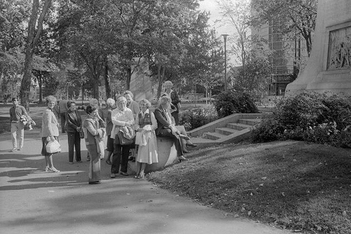 Black & white 35 mm negatives.