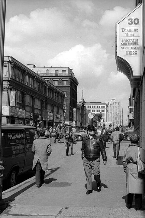 Black & white 35 mm negatives.