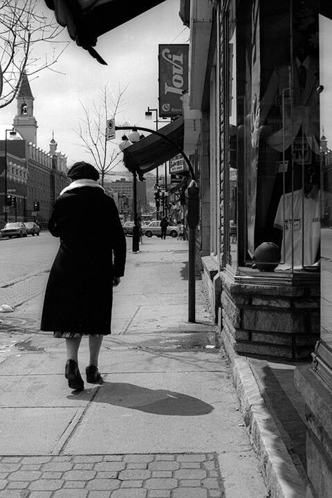 Black & white 35 mm negatives.