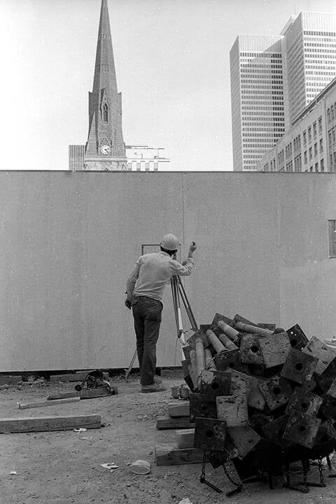 Black & white 35 mm negatives.