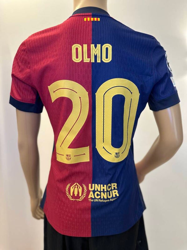 Shirt match issue Dani olmo home 2024/2025 UCL