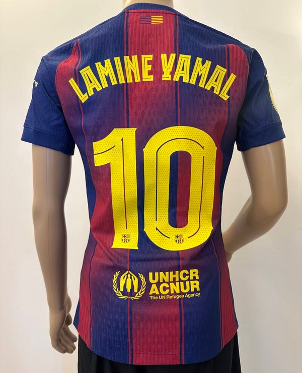 Shirt match issue lamine yamal home 2025/2026 copa