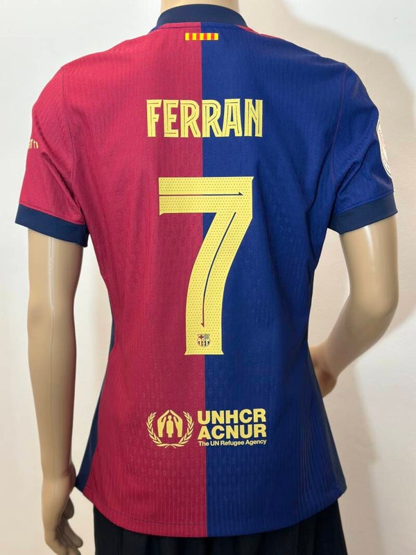 Shirt match issue ferran final Copa De El Rey 2024/2025