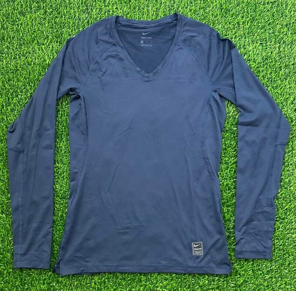 Camiseta Térmica Pro Compresión azul marino Manga Larga