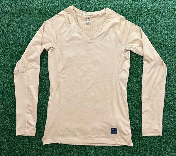 Camiseta Térmica Pro Dorada Manga Larga Compresión