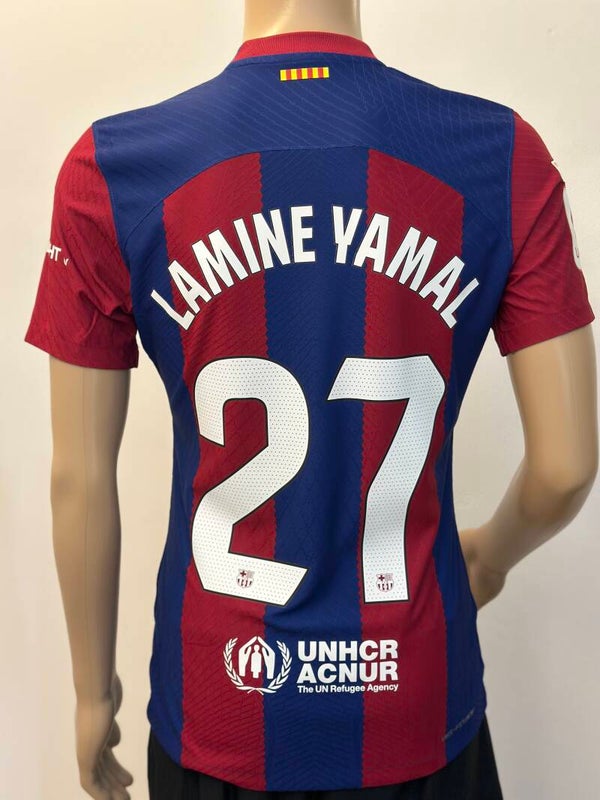 Shirt match issue Lamine Yamal 2023/2024 clásico laliga